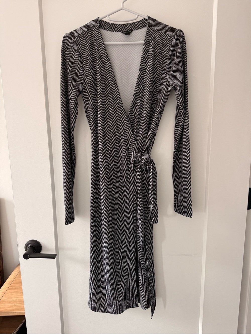 Ann Taylor Jersey Wrap Dress 00